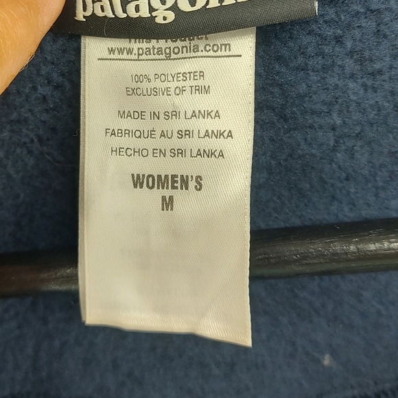 Patagonia Better Sweater Swing Jacket Navy Blue Button Up women's Size M - Picture 2 of 5